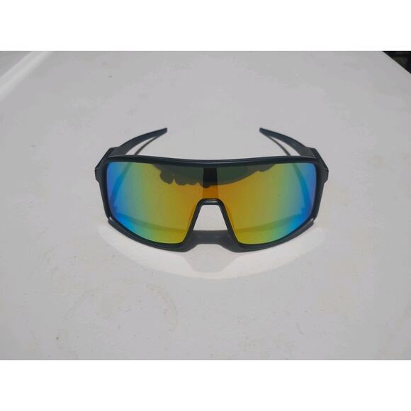 Unbranded New Sunglasses Adults Unisex Multicolor Tented Lense UV400 Black Frame - Picture 2 of 7